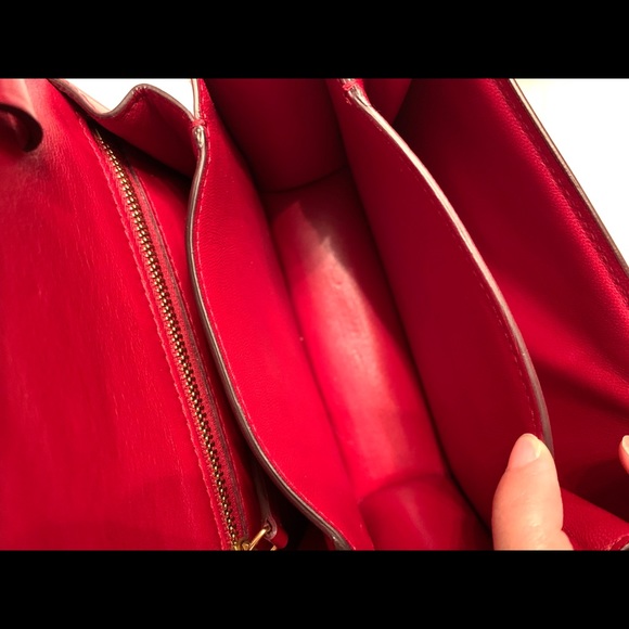 Celine Mini Box in Red - Picture 10 of 13